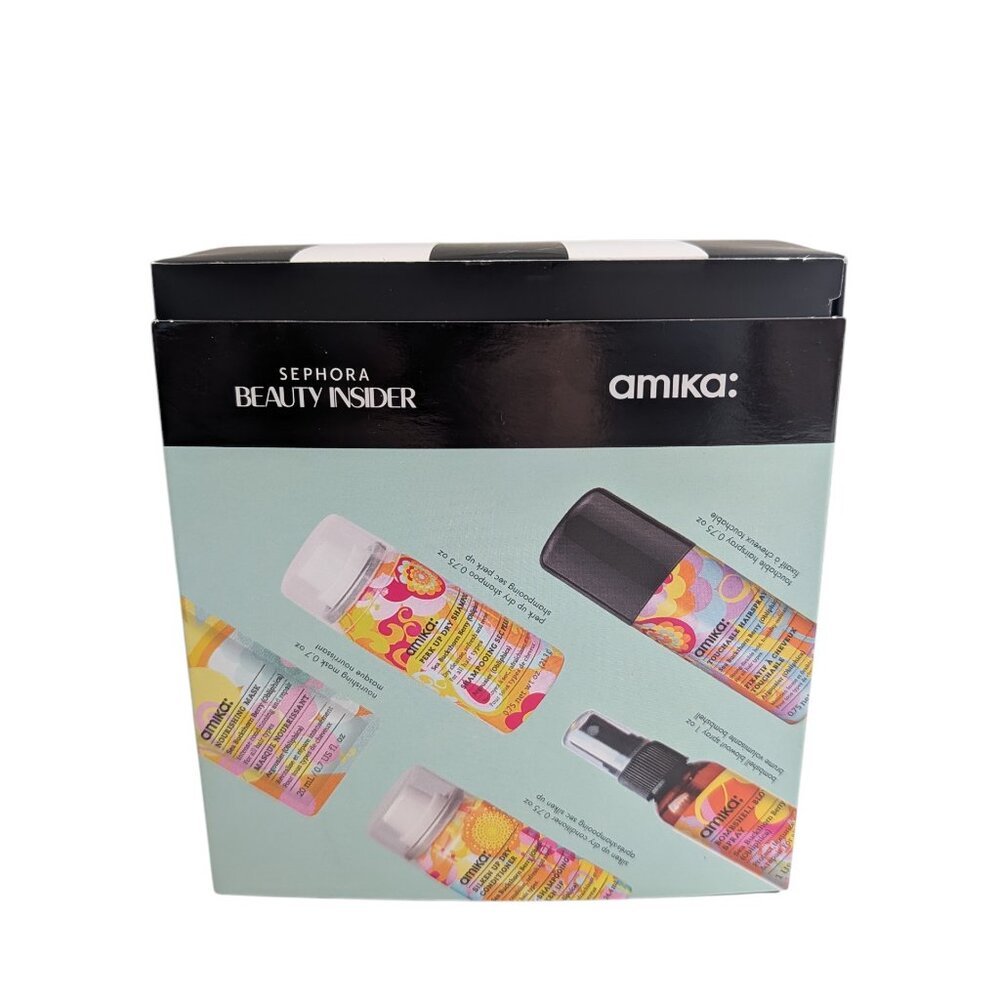 Amika Sephora Beauty Insider Set Conditioner Shampoo Mask Plus Texture Spray New - Picture 1 of 8
